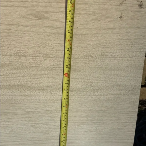 Mid-Century Modern Home Office Desk in Light Wood and Black - Picture 12 of 16